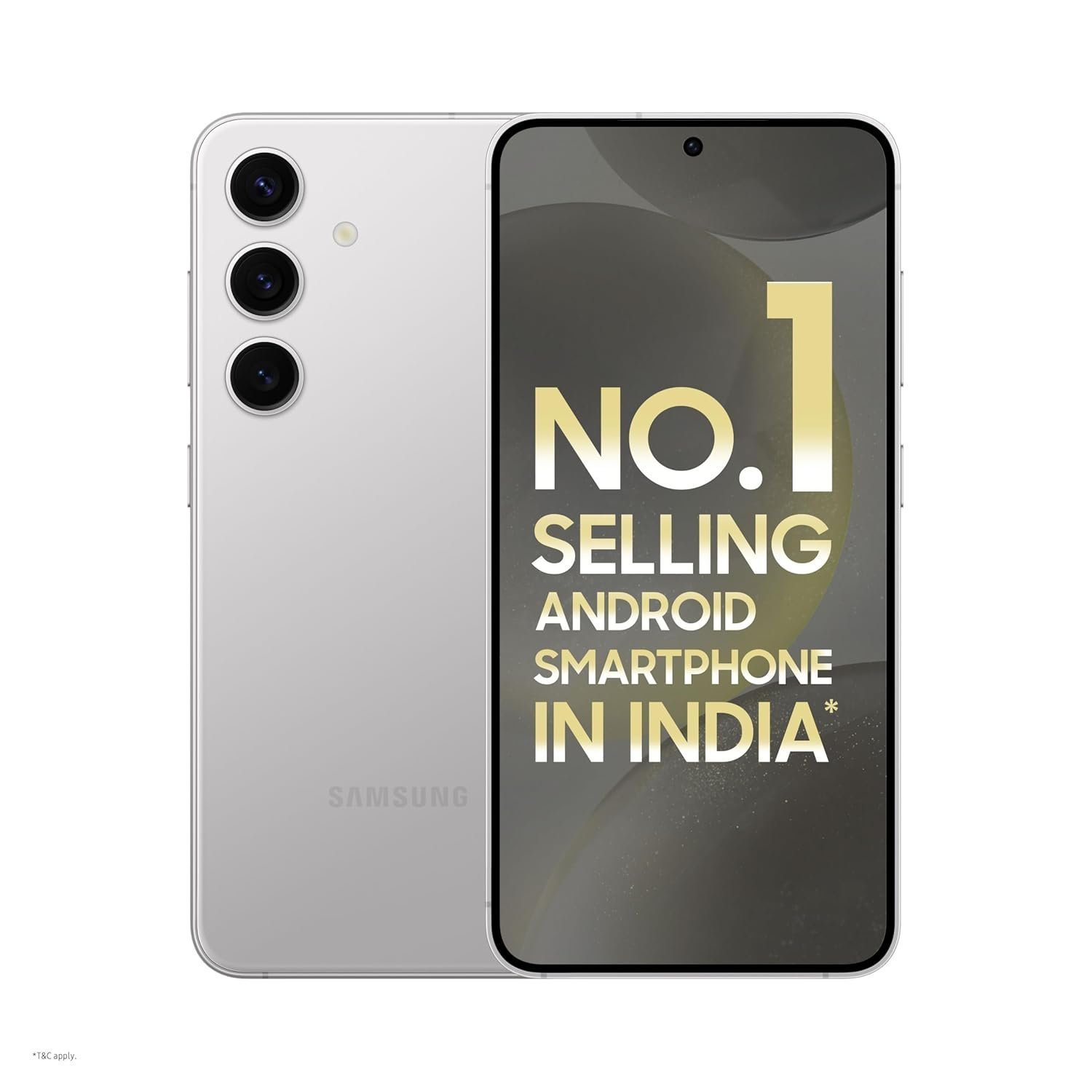 71SVRdsgY-L._SL1500_.jpg Samsung Galaxy S24 5G AI Smartphone Marble Gray - Image 1