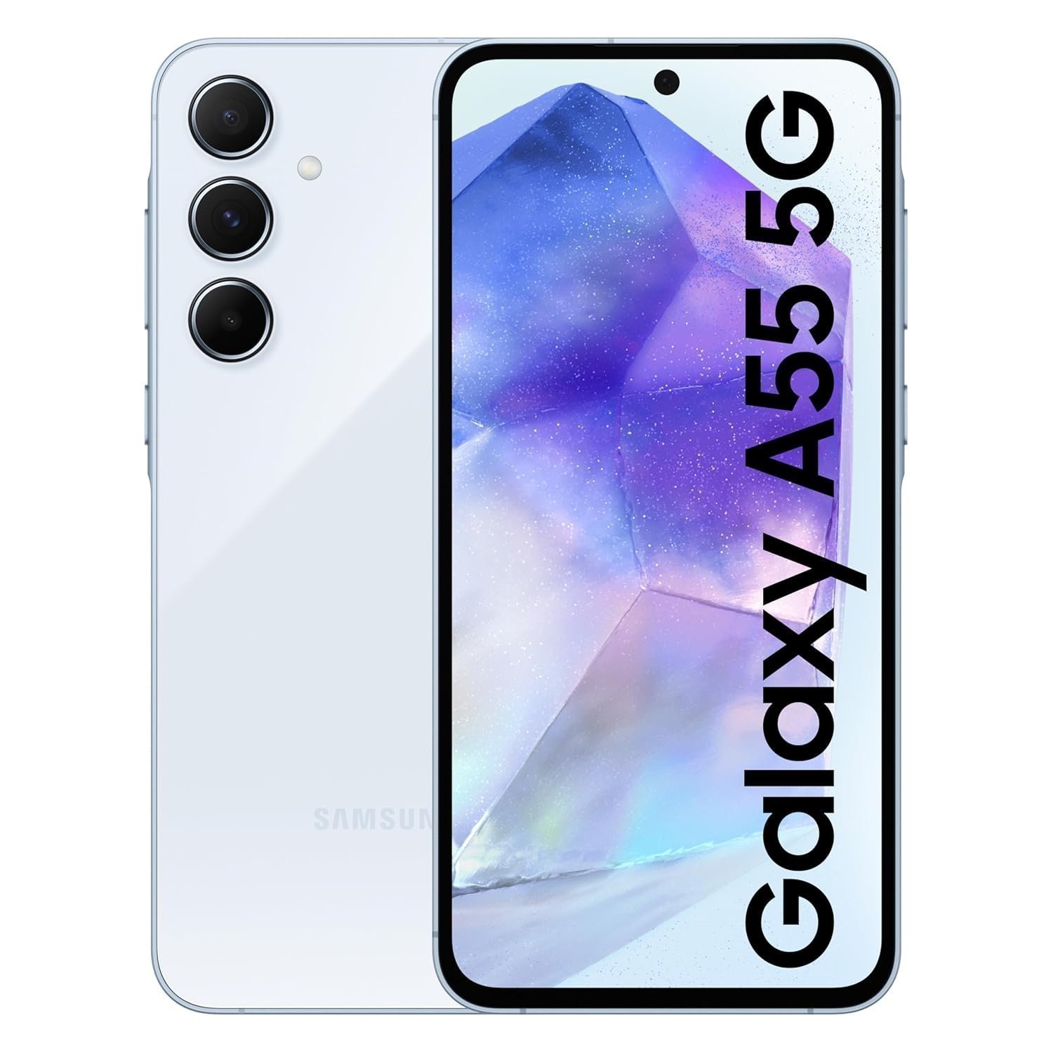 81pQfKZBmXL._SL1500_.jpg Samsung Galaxy A55 5G (Awesome Iceblue, 8GB RAM - Image 1