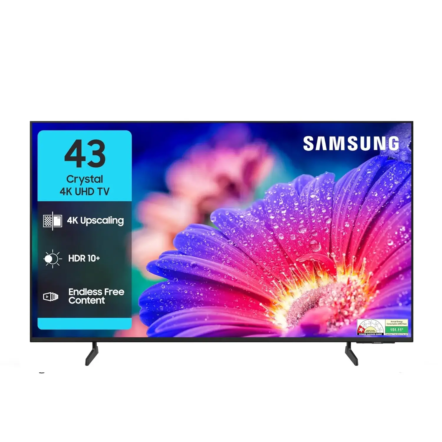 Smart-Monitor.webp Samsung 108 cm (43 inches) Crystal 4K Vista Ultra HD - Image 1